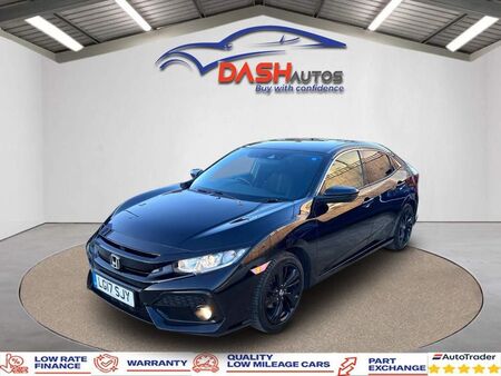 HONDA CIVIC 1.0 VTEC Turbo SR CVT Euro 6 (s/s) 5dr