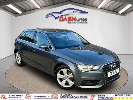 AUDI A3 1.4 TFSI Sport Sportback S Tronic Euro 6 (s/s) 5dr (Nav)